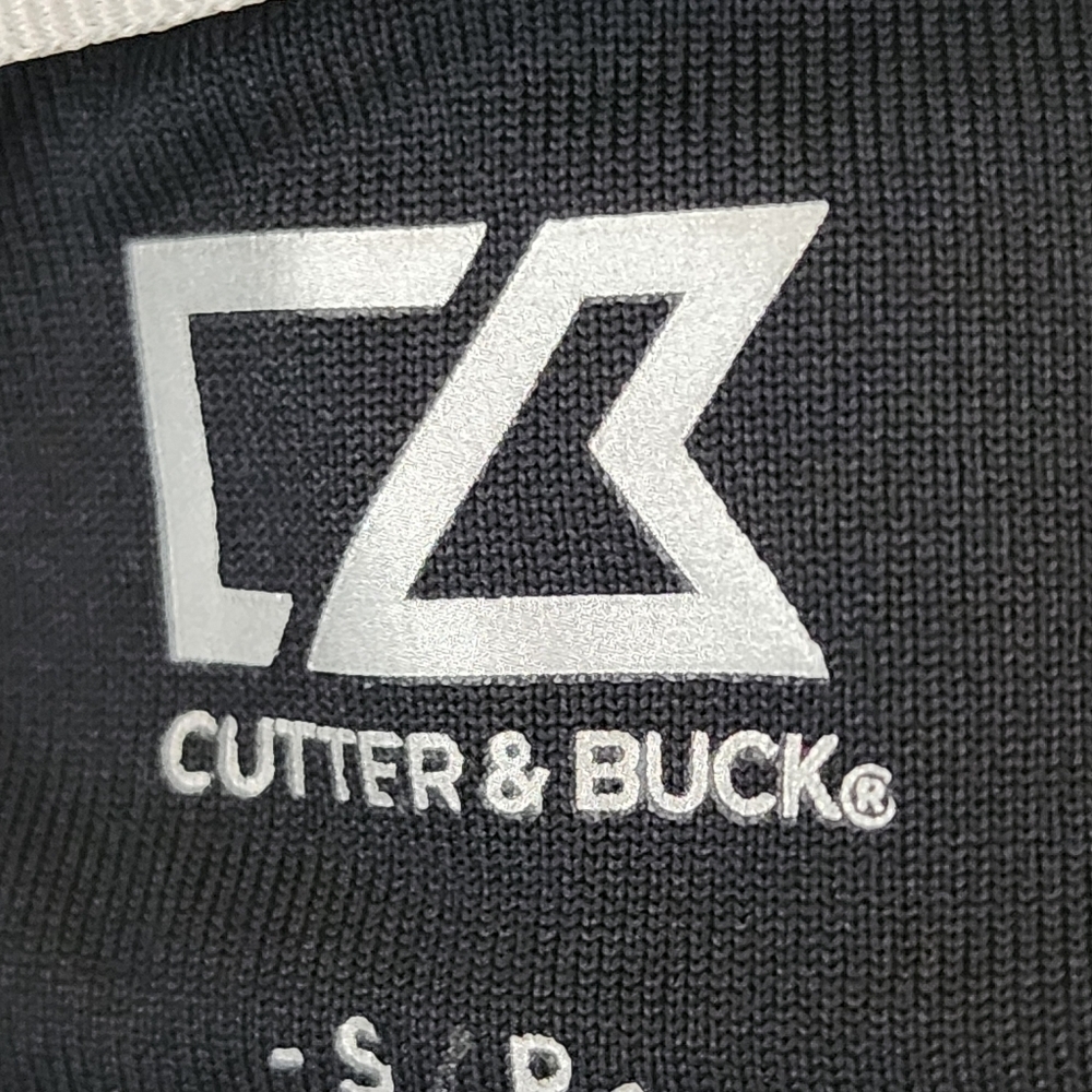 Cuter And Buck Drytec Women’s Black and White Quarter Zip Pop Over Size Small - Picture 7 of 10